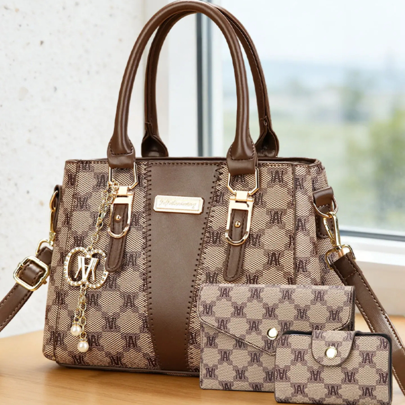 Luxurious Bag - Light luxury high-end letter printed handbag,