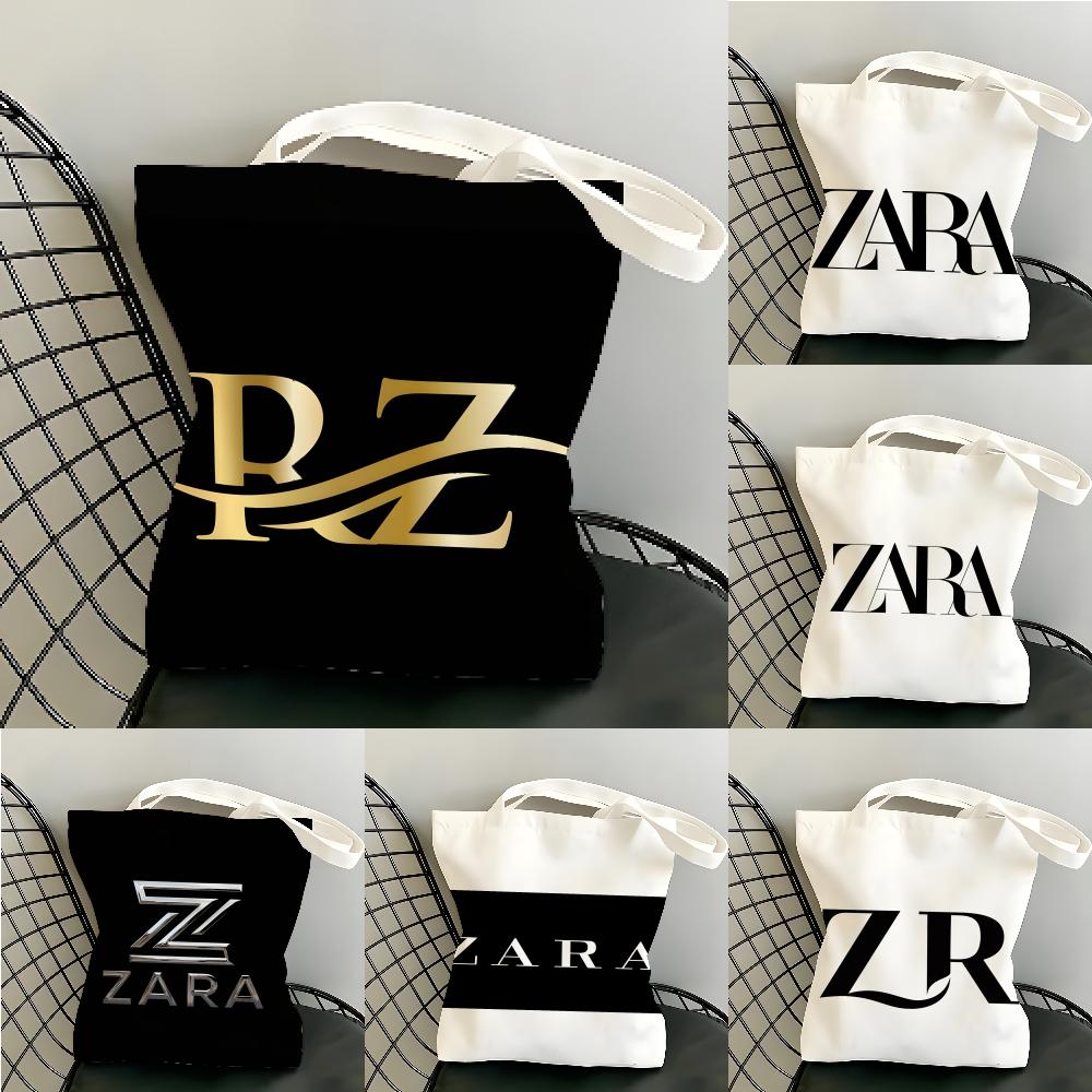 Luxury Bags Zara - Luxury Z-ZAraS Storage Bags Canvas Double-Sided