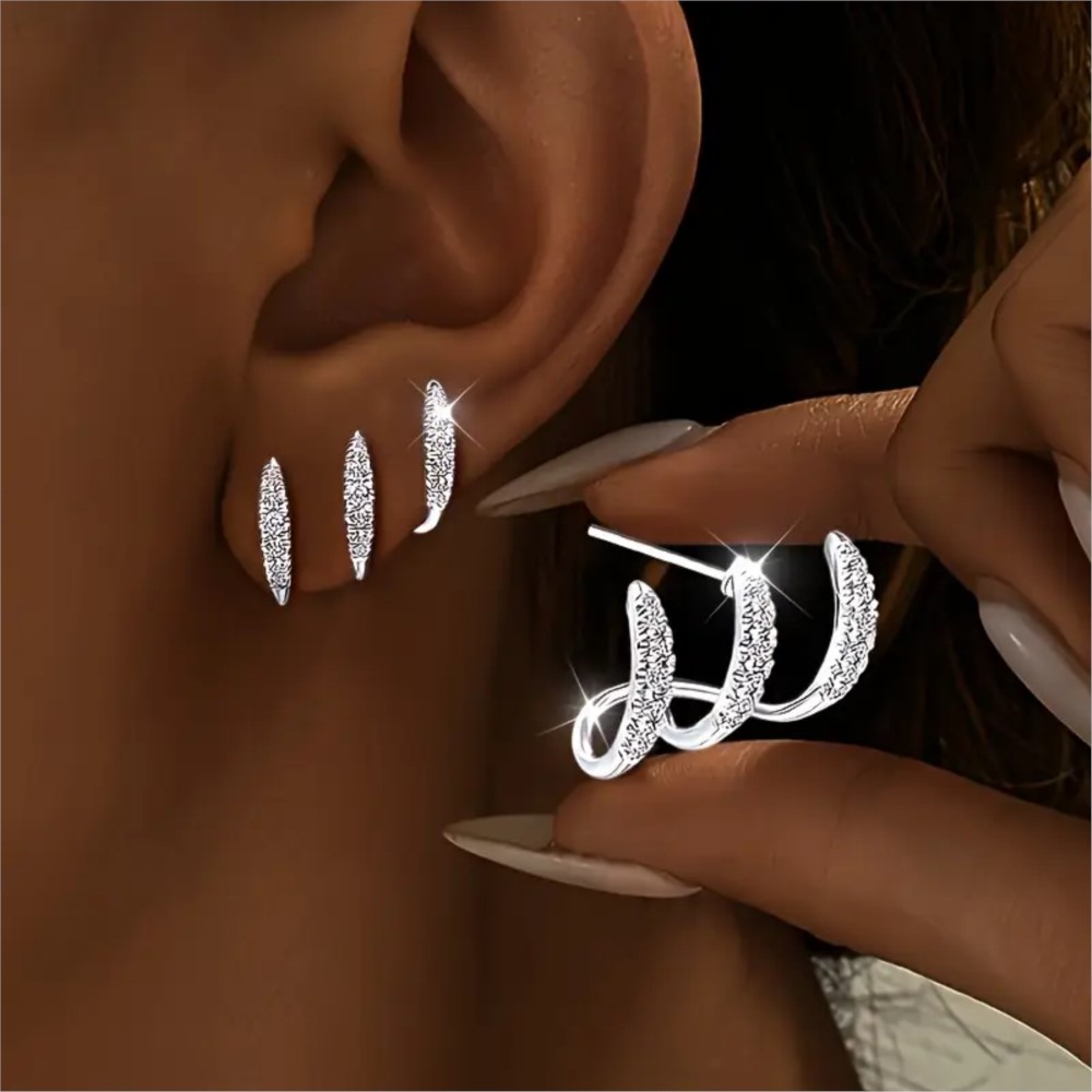 2pcs Elegant Rhinestone Three- - Luxury Bags Best review and price
