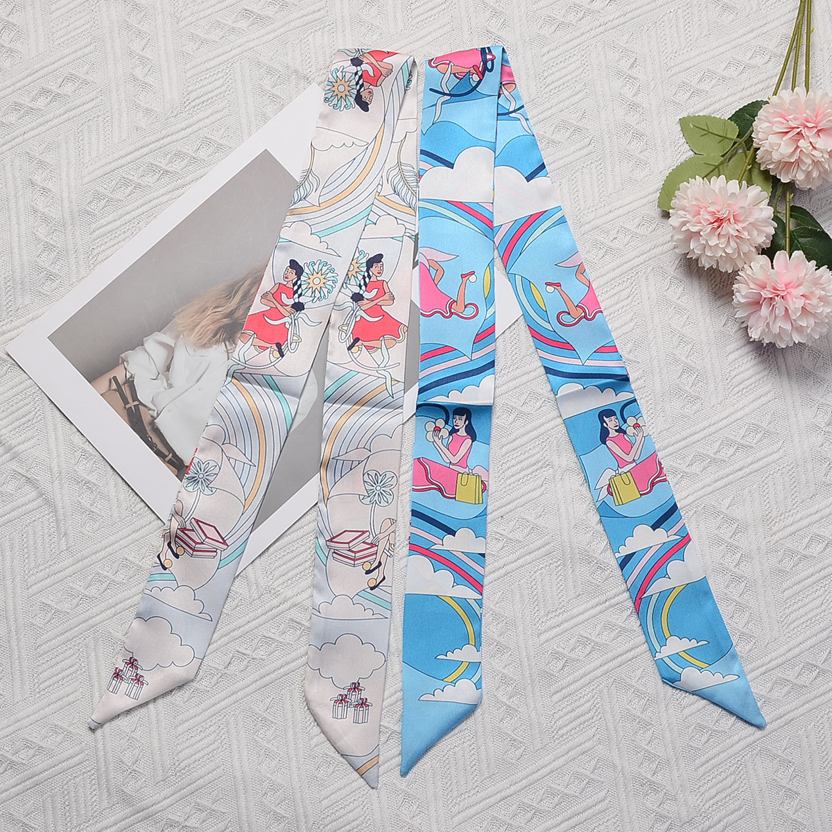 Women Hair Scarf 2024 New Bran - Luxury Bags Designer review and price