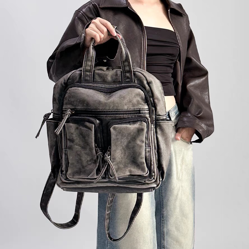 Luxury Soft Washed Pu Leather  - Luxury Bags Quality review and price