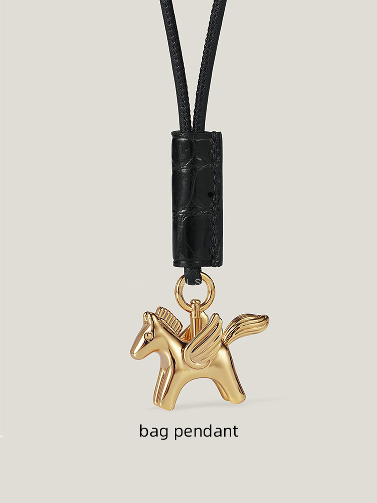 Luxury Brass Pegasus Bag Charm - Luxury Bags Hermes Birkin review and price