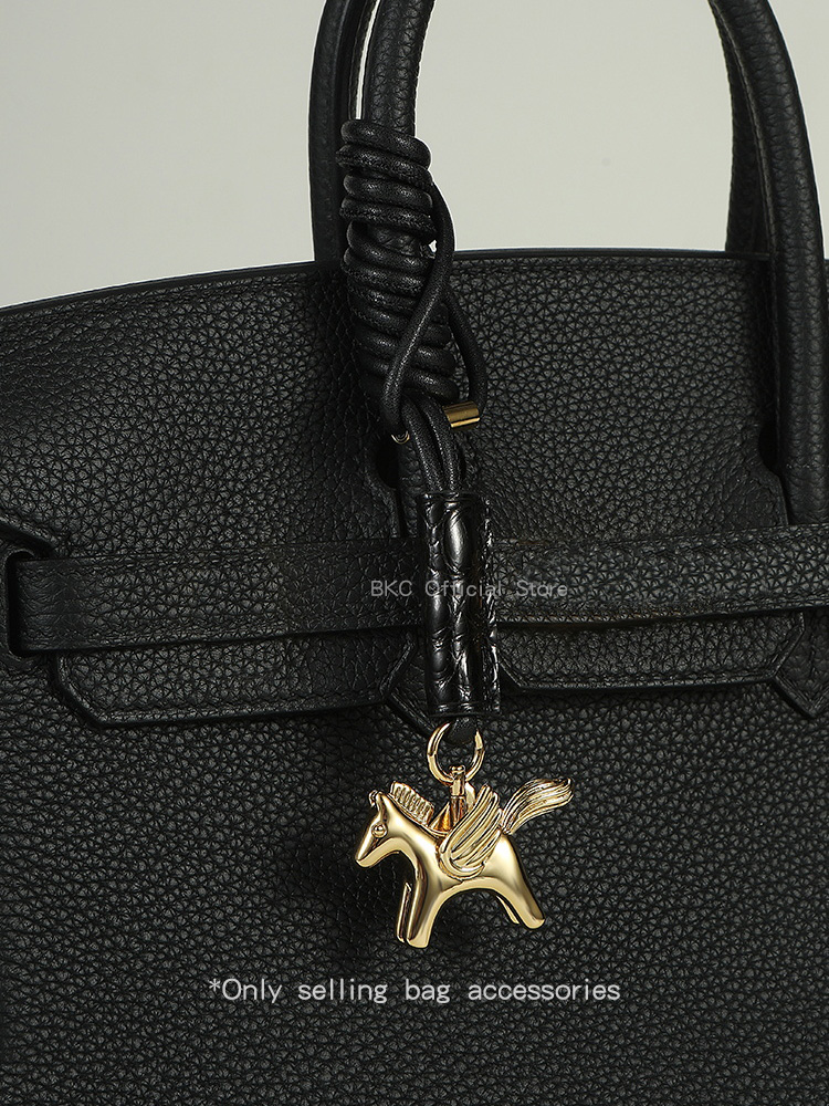 Luxury Brass Pegasus Bag Charm - Luxury Bags Hermes Birkin review and price