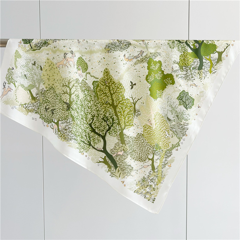 12MM Soft Silk Scarf 65CM Wome - Luxury Bags Designer review and price
