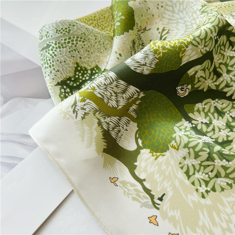 12MM Soft Silk Scarf 65CM Wome - Luxury Bags Designer review and price