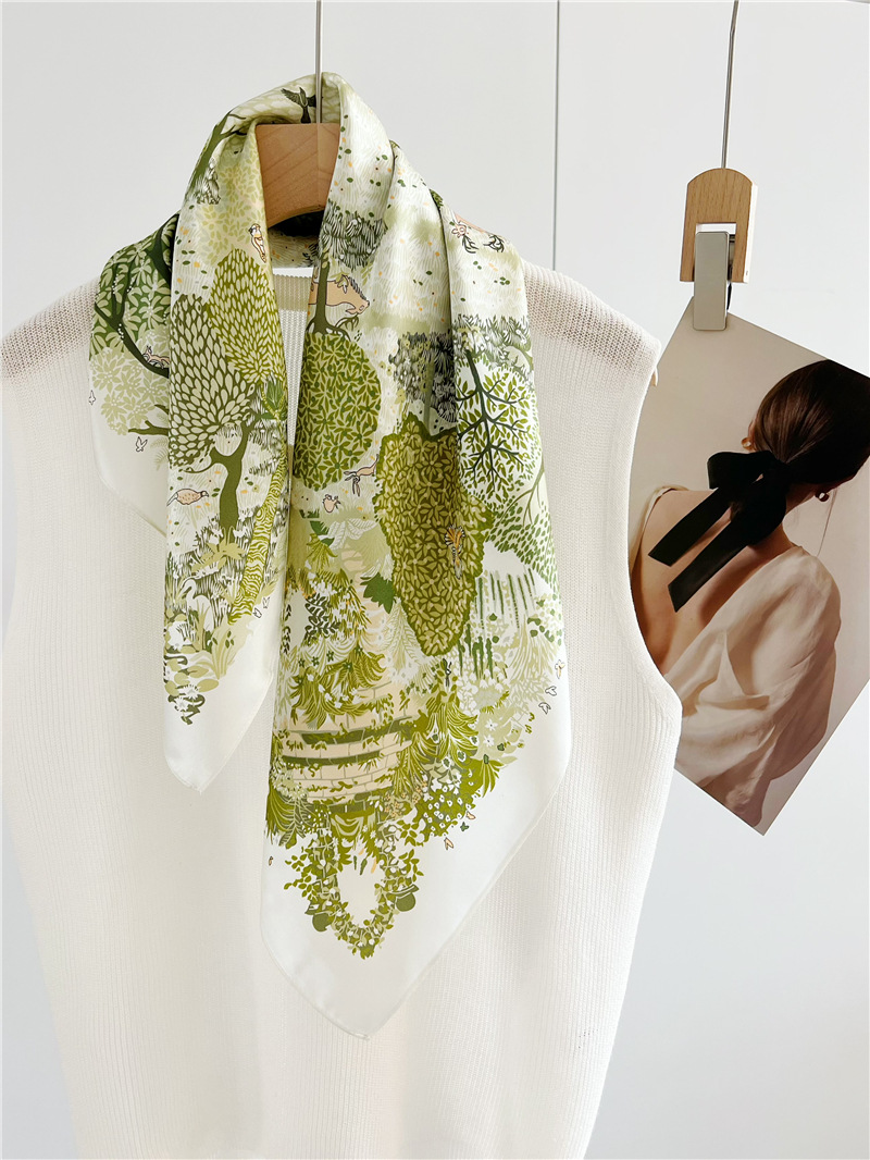 12MM Soft Silk Scarf 65CM Wome - Luxury Bags Designer review and price