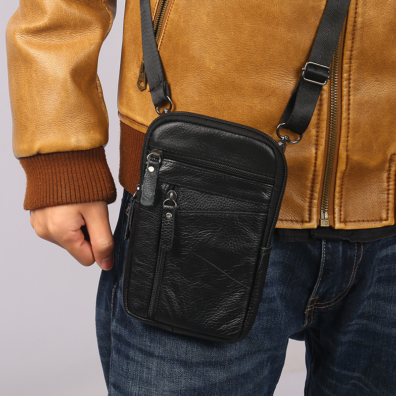 Men Luxury Genuine Leather Pho - Luxury Bags Quality review and price