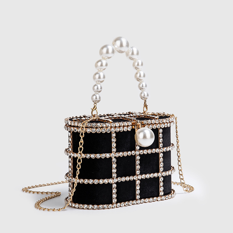 Luxury Diamond Metal Bucket Pe - Luxury Bags Storage review and price