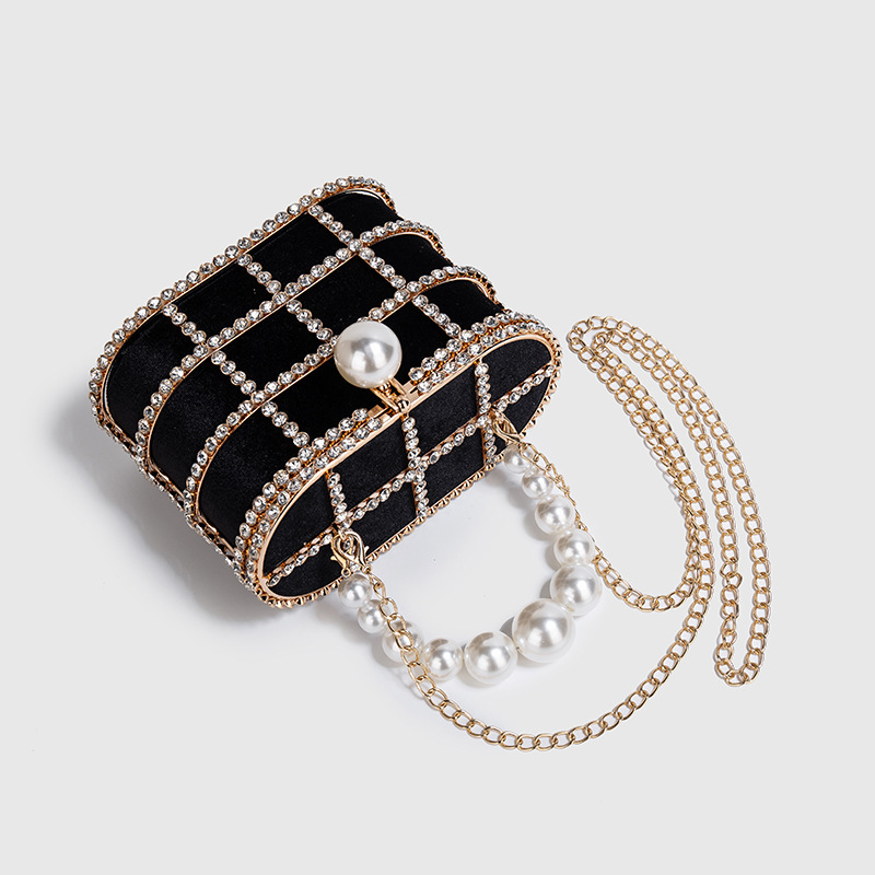 Luxury Diamond Metal Bucket Pe - Luxury Bags Storage review and price