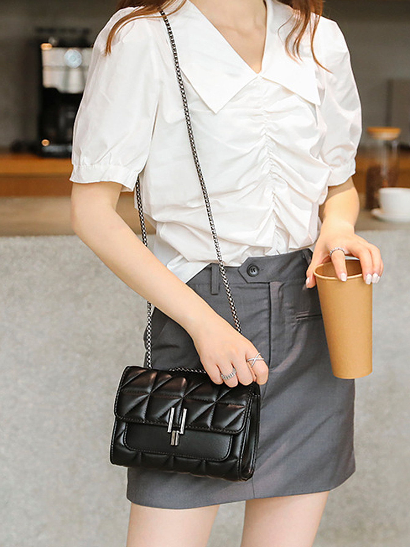 Classic Quilted Detail Square  - Women Luxury Bags Ysl review and price