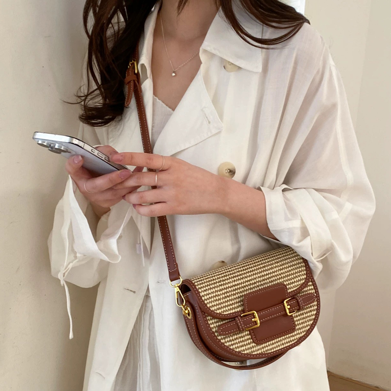 England Style Mini Straw Saddl - Luxury Bags Designer review and price