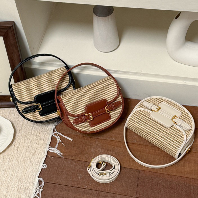 England Style Mini Straw Saddl - Luxury Bags Designer review and price