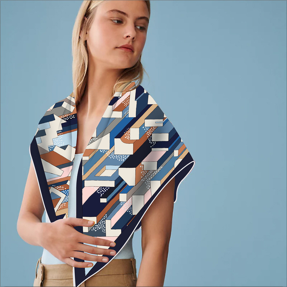 Women Triangle Shawls Silk Sca - Luxury Bags Designer review and price
