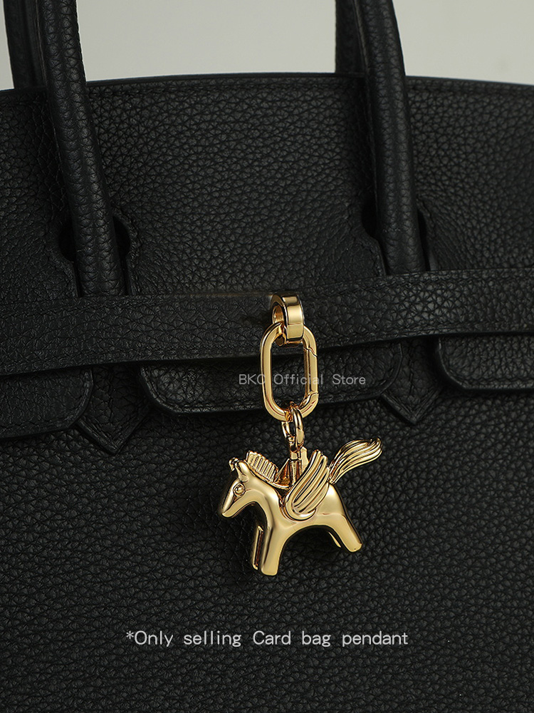 Luxury Brass Pegasus Bag Charm - Luxury Bags Hermes Birkin review and price
