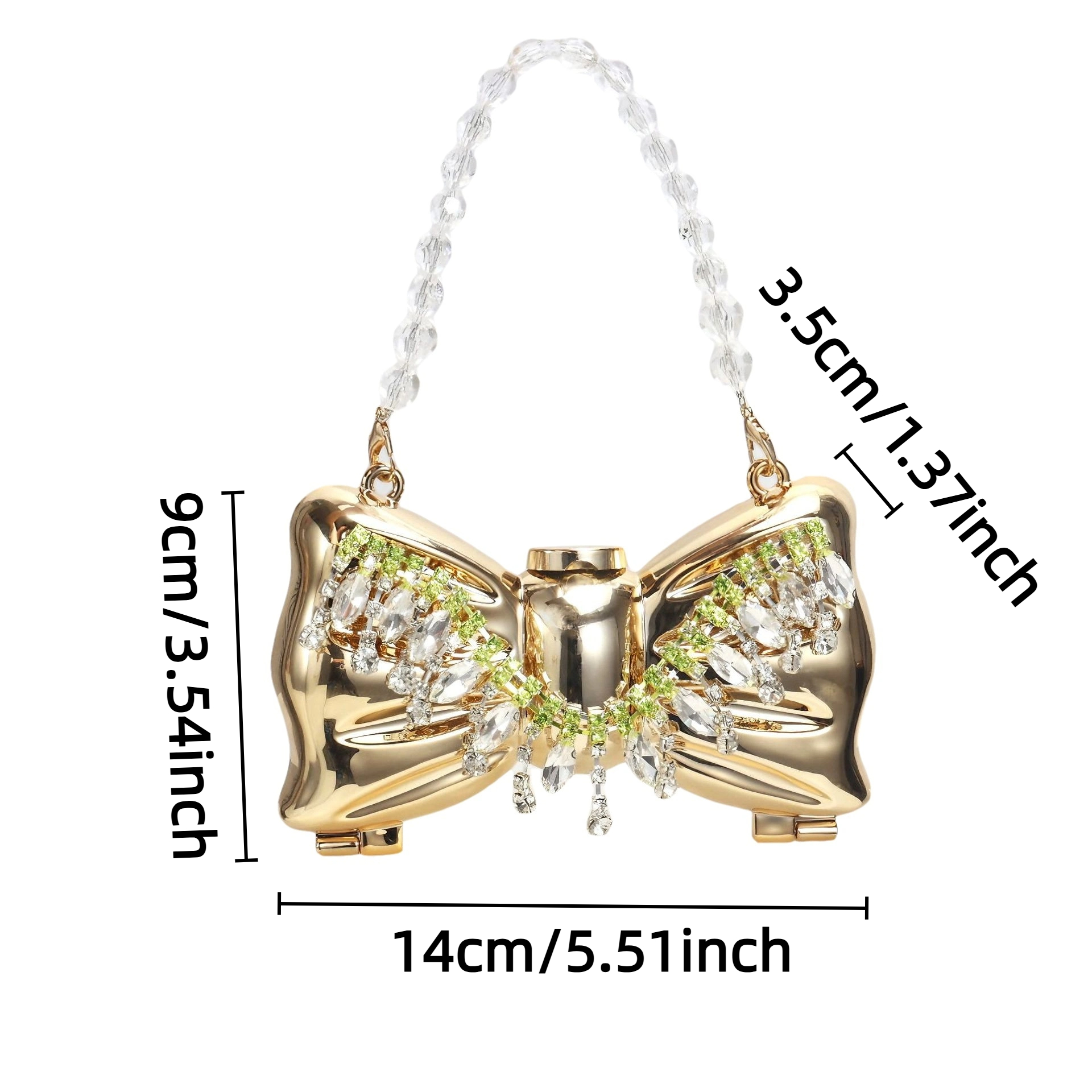 Luxury Fashion Metal Mini Hand - Luxury Bags Designer review and price